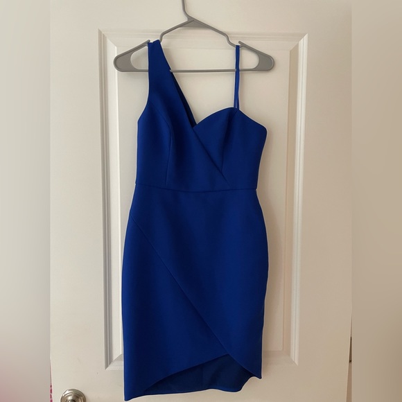 BCBGMAXAZRIA Blue Dress - Picture 2 of 4